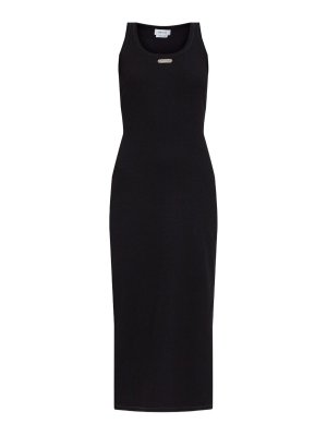 ALEXANDER MCQUEEN: knee length dresses - Placket Midi Dress