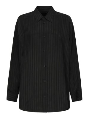 BALENCIAGA: shirts - Cupro Shirt