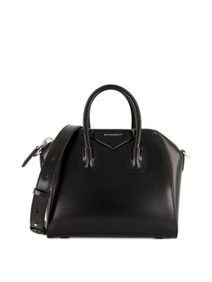 GIVENCHY: cross body bags - Mini Antigona Bag In Box Leather