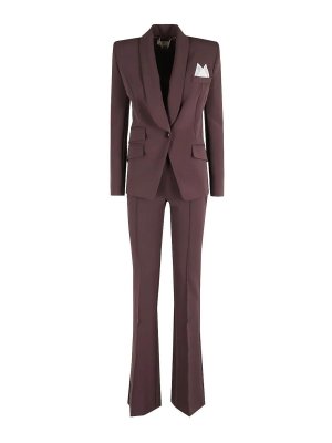 ELISABETTA FRANCHI: formal suits - Suit In Crpe Fabric