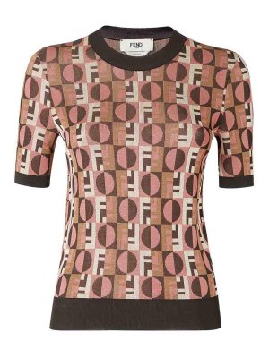 FENDI: t-shirts - T-Shirt  Optical