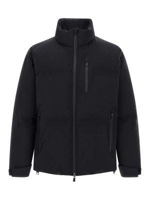 HERNO: padded jackets - New Impact High-Neck Short Down Jacket