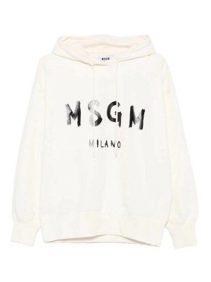m.s.g.m.: Sweatshirts & Pulls - Sweat-Shirts - Crème