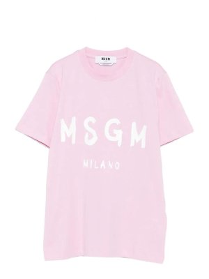 m.s.g.m.: Camisetas - Camiseta - Color Carne Y Neutral