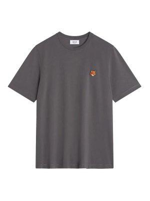 MAISON KITSUNÉ: t-shirt - T-shirt di cotone in forma normale.