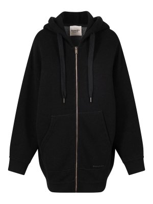 Isabel Marant Etoile: Sudaderas y suéteres - Sudadera - Negro