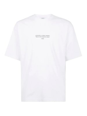 OFF-WHITE: Camisetas - Camiseta - Blanco