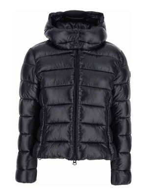 Save The Duck: padded jackets - Cosmary Slim Fit Down Jacket With Laqu Finish