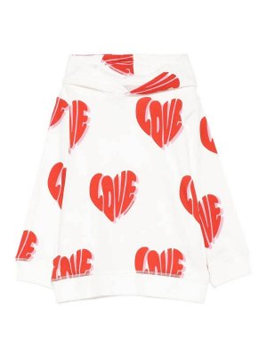 Stella McCartney Kids: スウェット＆セーター - スウェットシャツ/セーター - 白