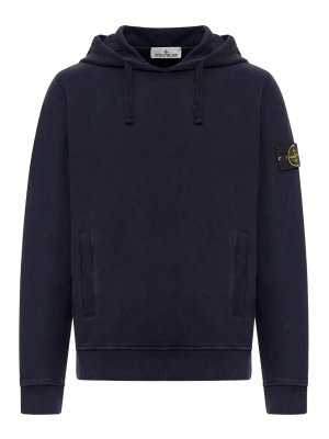 STONE ISLAND: Sweatshirts und Pullover - Sweatshirt - Dunkelblau