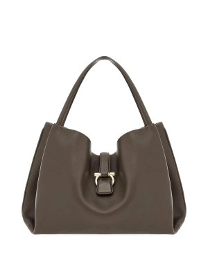 SALVATORE FERRAGAMO: totes bags - Large Softened Tote Bag