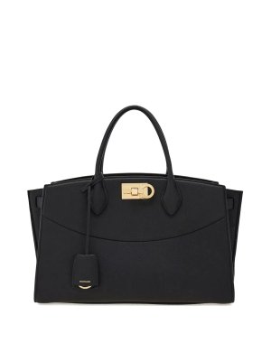 SALVATORE FERRAGAMO: Umhängetaschen - Umhängetasche - Schwarz