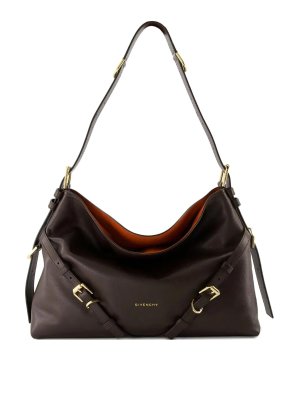 GIVENCHY: cross body bags - Voyou Medium Bag In Glossy Leather