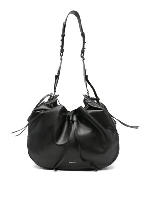 ISABEL MARANT: shoulder bags - Bolton Leather Shoulder Bag