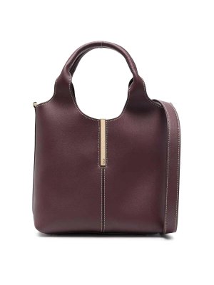 TOD'S: totes bags - Leather Mini Tote Bag