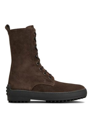TOD'S: Stiefel - Stiefel - Braun
