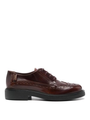 TOD'S: classic shoes - Brogue Law Tag Logo