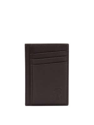 BRUNELLO CUCINELLI: wallets & purses - Leather Cardholder