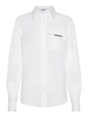 BRUNELLO CUCINELLI: Camisas - Camisa - Blanco