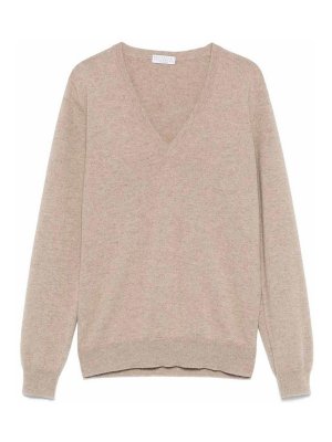 BRUNELLO CUCINELLI: crew necks - Cashmere Sweater