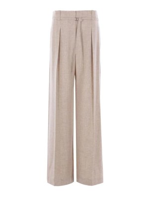 BRUNELLO CUCINELLI: Pantalons casual - Pantalons Décontractés - Beige