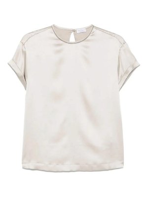 BRUNELLO CUCINELLI: Blusas - Blusa - Beis