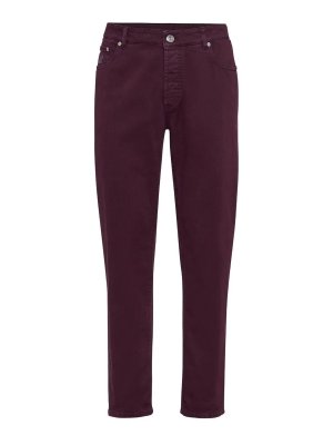 BRUNELLO CUCINELLI: straight leg jeans - Lightweight Denim Pants