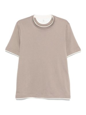 BRUNELLO CUCINELLI: Camisetas - Camiseta - Blanco