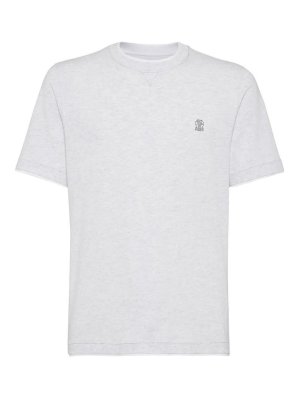 BRUNELLO CUCINELLI: Camisetas - Camiseta - Blanco