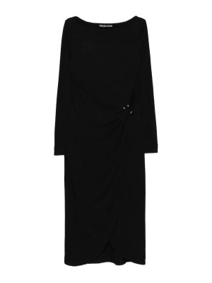 CHIARA BONI LA PETITE ROBE: ニーレングスドレス - 膝丈ドレス - 黒