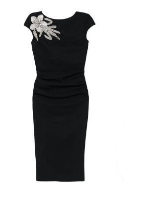 CHIARA BONI LA PETITE ROBE: ニーレングスドレス - 膝丈ドレス - 黒