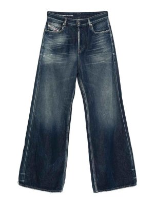 DIESEL: Jeans boot-cut - Jeans Boot-Cut - Lavado Oscuro