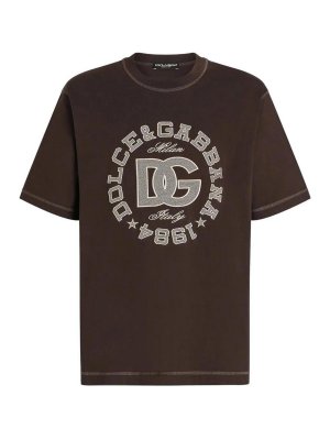 DOLCE & GABBANA: t-shirts - Short Sleeve Crew-Neck T-Shirt