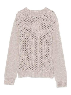 DONDUP: Col roulé & Col polo - Pull Col Roulé - Beige Clair