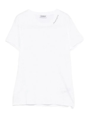 DONDUP: Camisetas - Camiseta - Blanco
