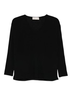 DRUMOHR: v necks - Long Sleeve V-Neck Sweater