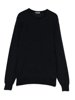 DRUMOHR: クルーネック - クルーネック - ダークブルー