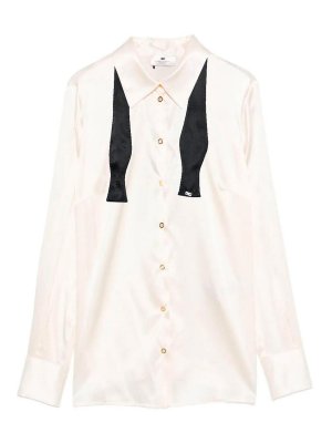 ELISABETTA FRANCHI: Camisas - Camisa - Blanco