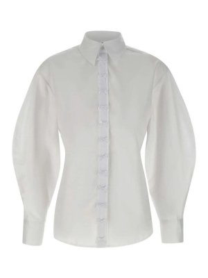 ELISABETTA FRANCHI: Camisas - Camisa - Blanco