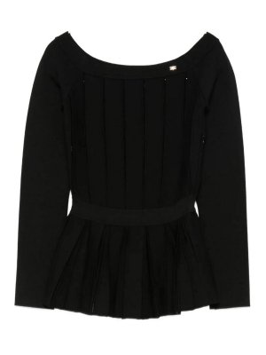 ELISABETTA FRANCHI: crew necks - Tricot Sweater