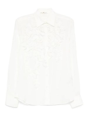 ERMANNO SCERVINO: Camisas - Camisa - Blanco