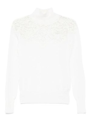 ERMANNO SCERVINO: crew necks - Long Sleeve Turtle-Neck Sweater