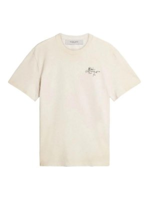 GOLDEN GOOSE: t-shirts - `Journey` T-Shirt With Print