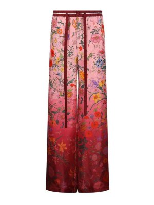 GUCCI: casual trousers - `Flora Degrade` Pants