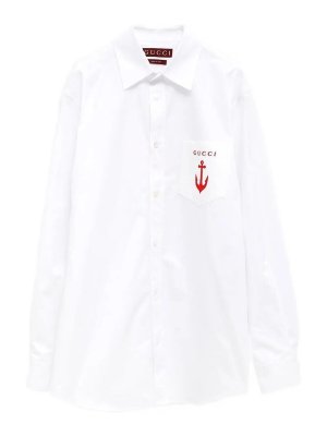 GUCCI: shirts - Heavy Cotton Shirt