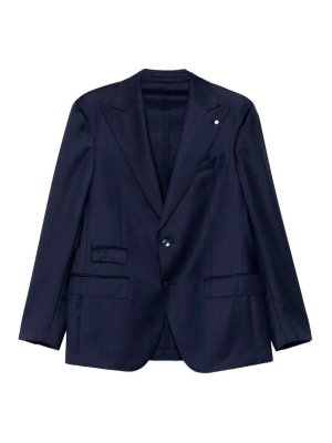 LUIGI BIANCHI MANTOVA: Vestidos de gala - Traje - Azul