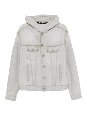 Palm Angels: Vestes casuals - Veste Casual - Gris