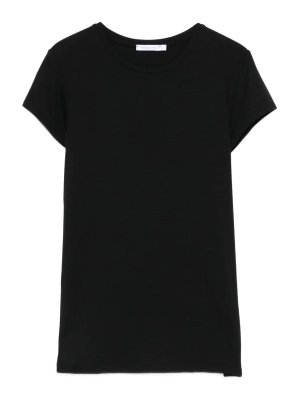 PATRIZIA PEPE: T-shirts - T-Shirt - Schwarz