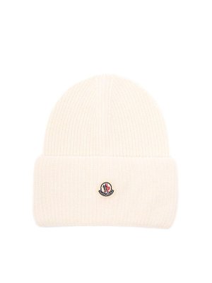 MONCLER: Chapeaux - Chapeau - Blanc