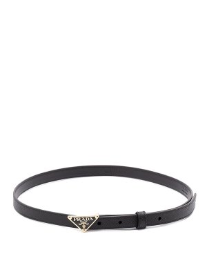 PRADA: belts - Saffiano Leather Belt